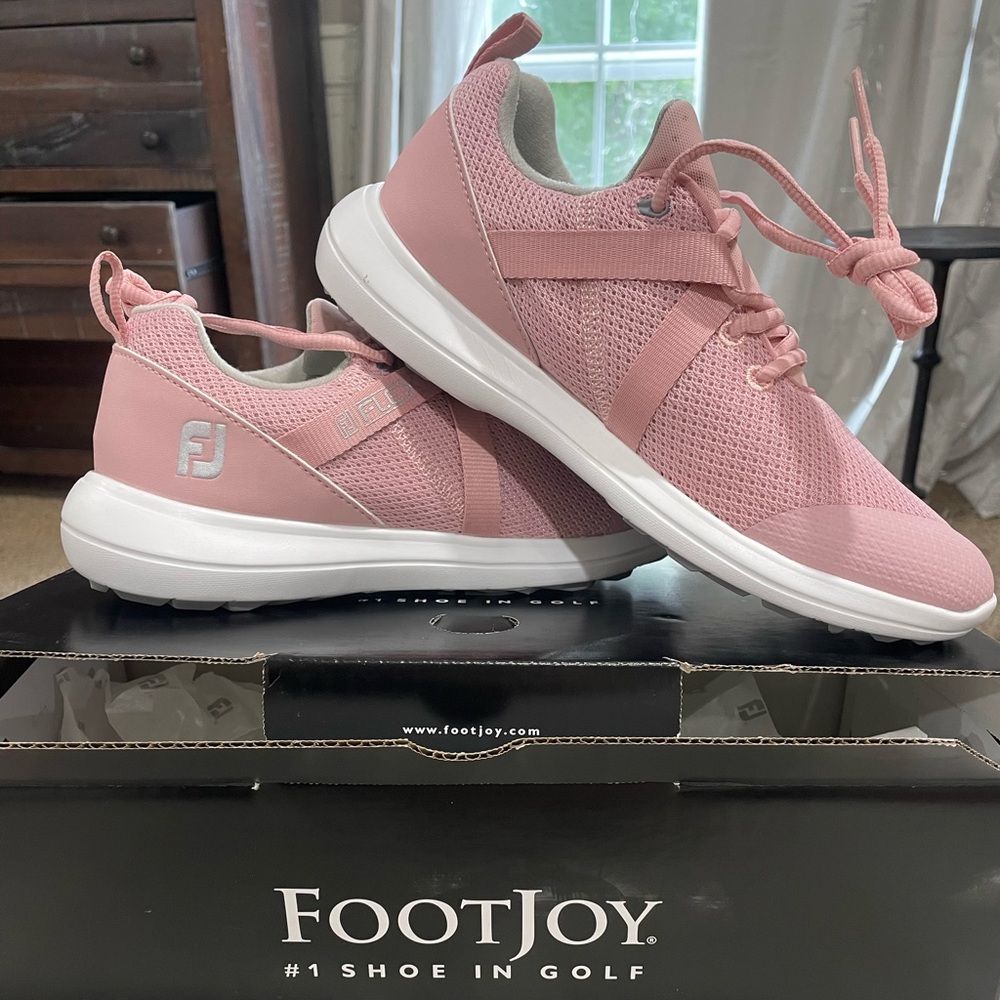 FootJoy Women's FJ Flex Golf Shoes Rose/Pink size 7.5